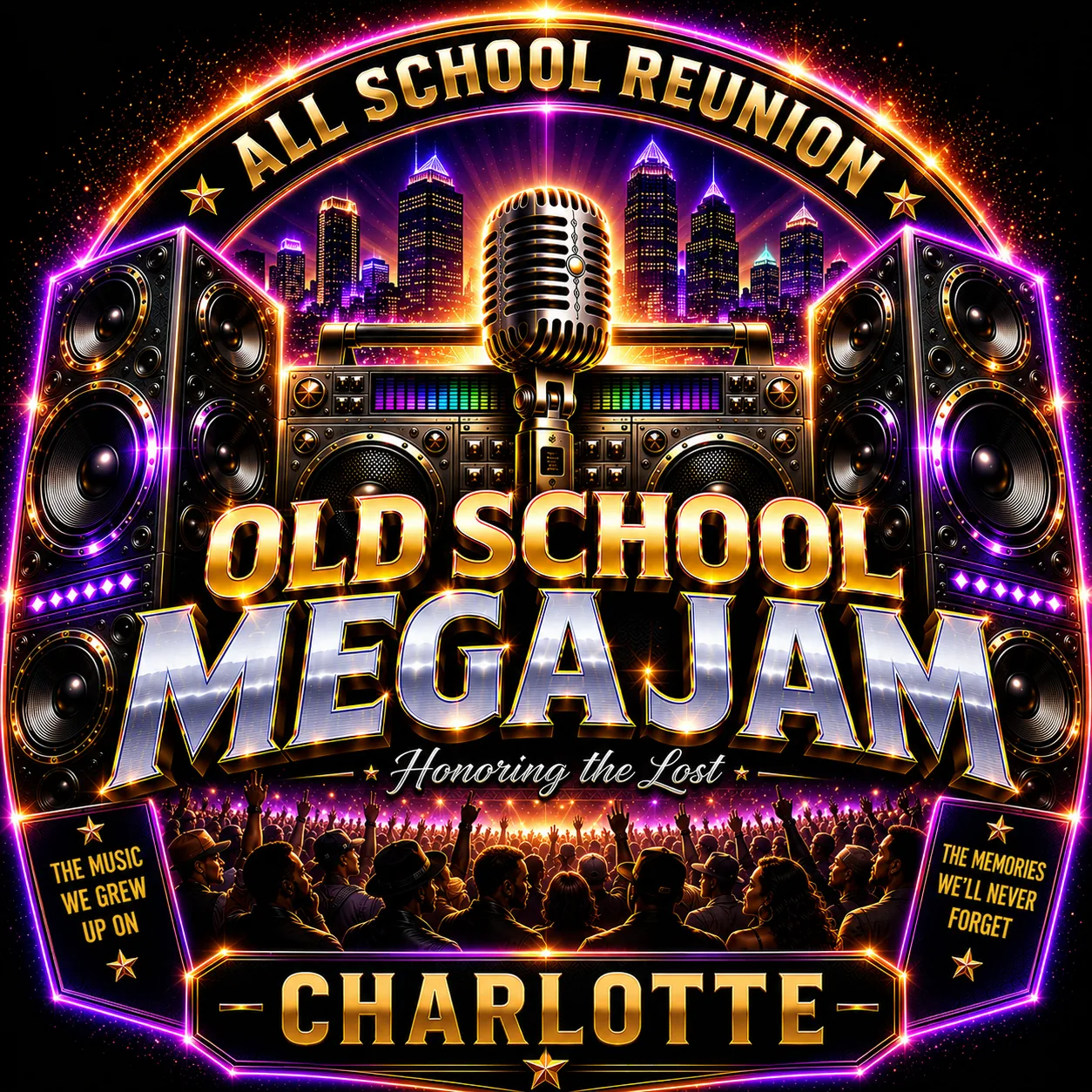 Old School Mega Jam – Charlotte
