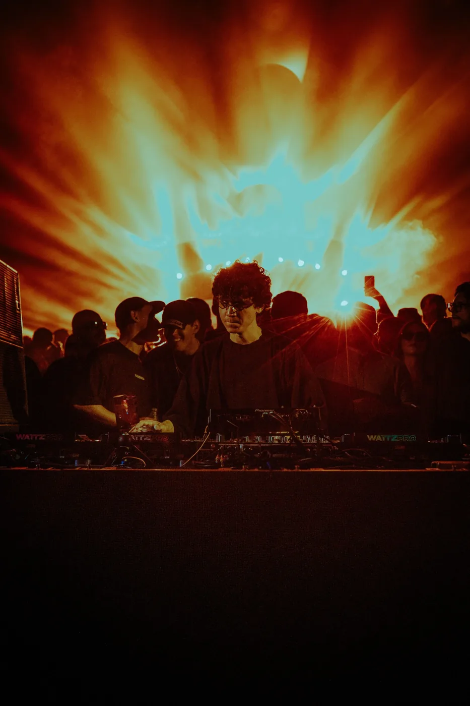 DJ performing